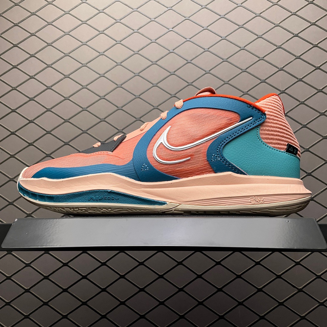 Nike Kyrie Low 5 EP Zoom Basketball Shoes Coral/Teal