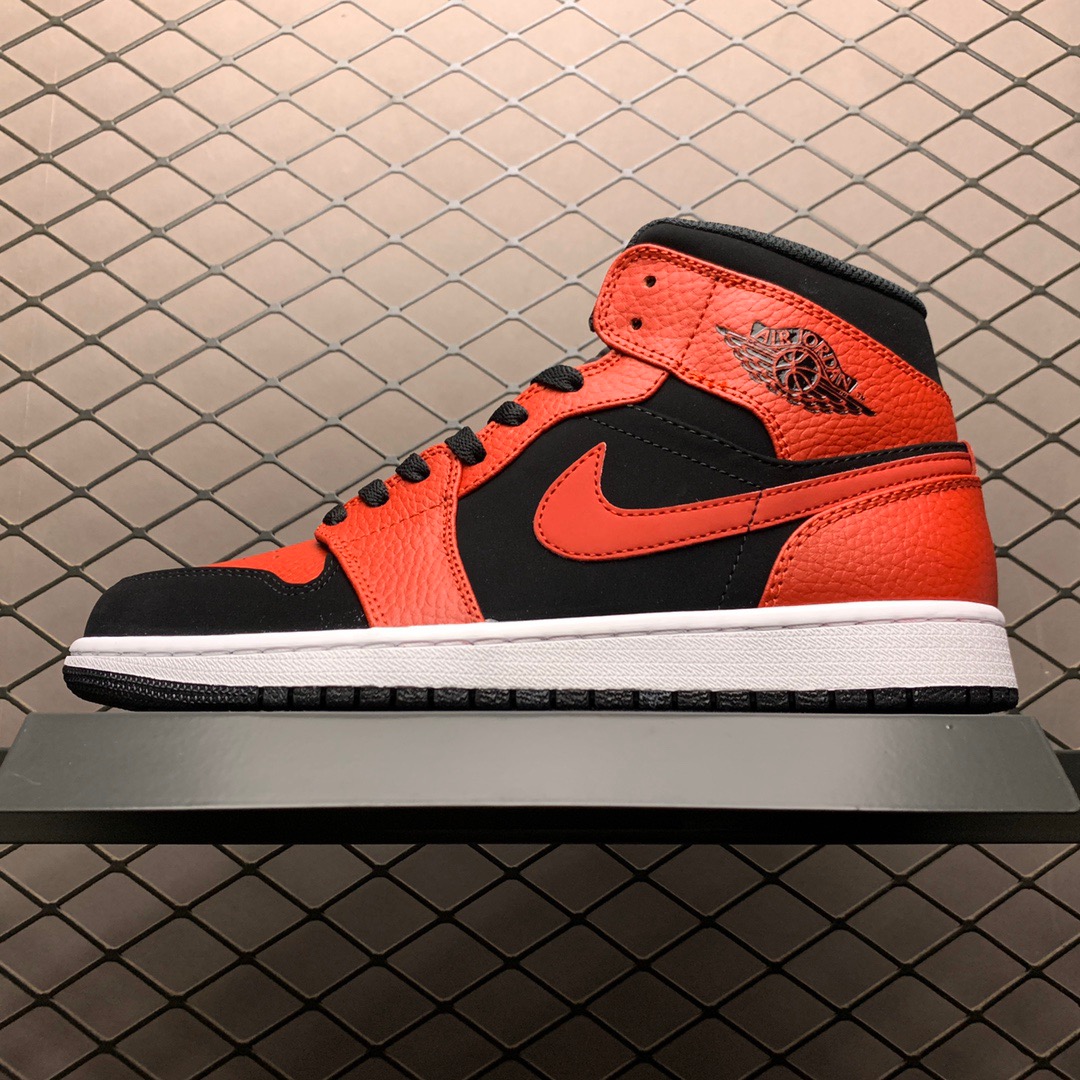 Jordan Air Jordan 1 Mid Banned Black/Red