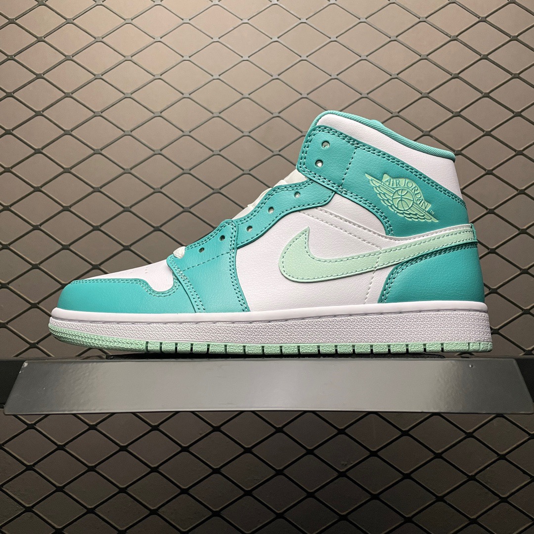 Jordan Air Jordan 1 Mid White Teal
