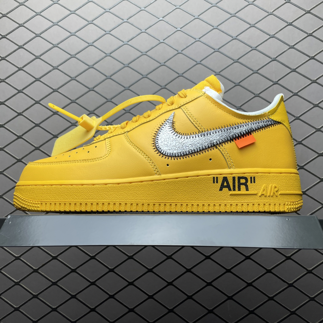 Nike x Off-White Air Force 1 Low Lemonade Yellow