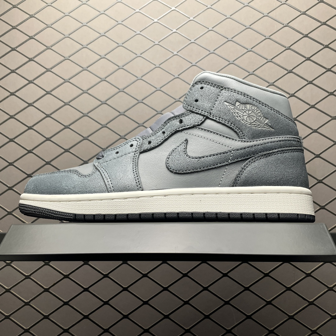 Jordan Air Jordan 1 Mid Suede Grey