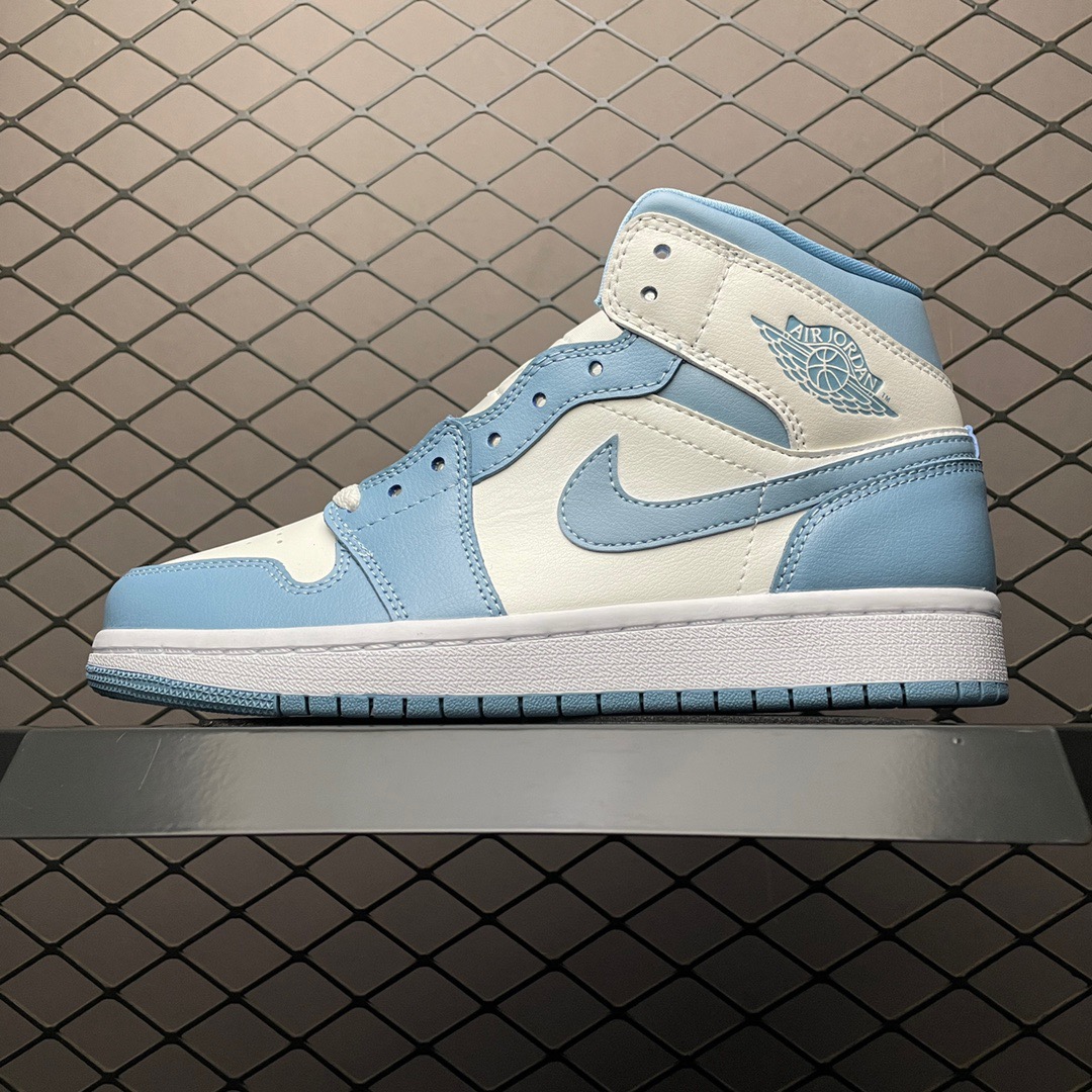 Jordan 1 Mid BQ6472-141 Sneakers Blue/White