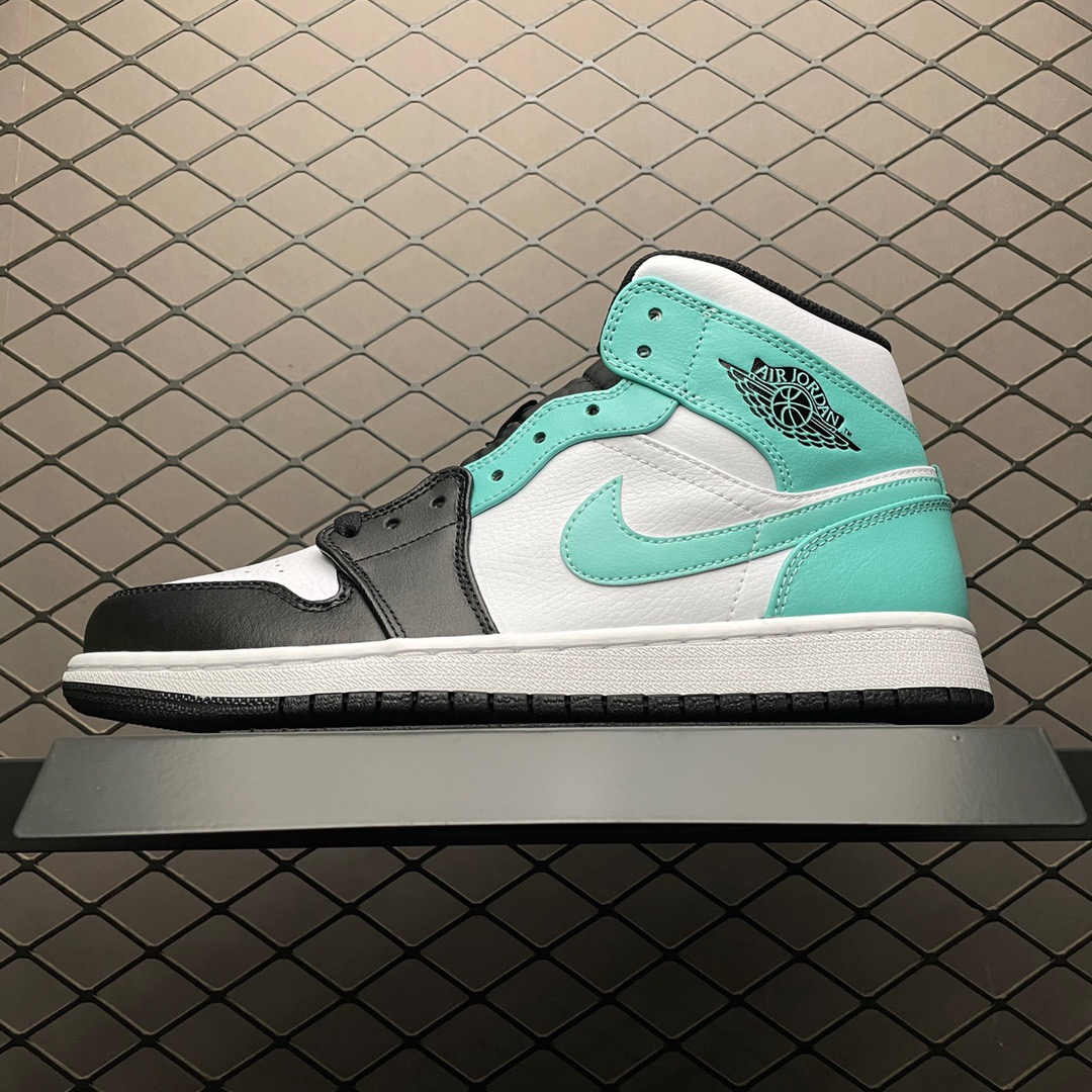 Jordan Air Jordan 1 Mid 554724-132 Sneakers Teal