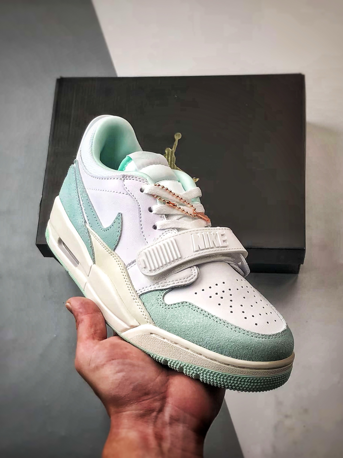 Jordan Legacy 312 White Green Sneakers