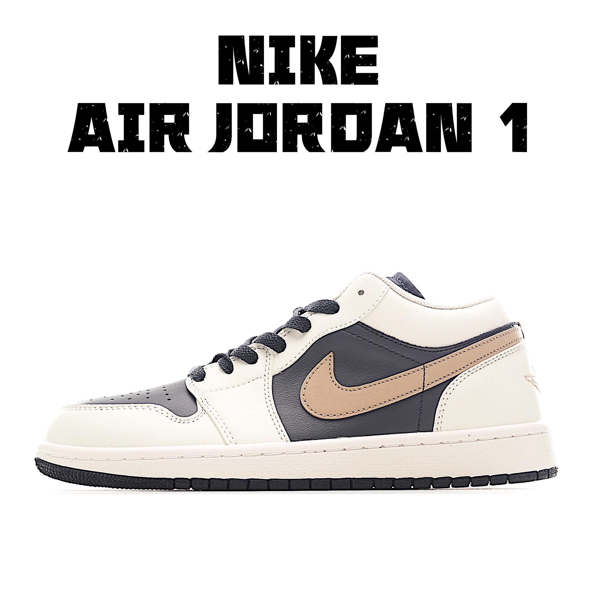 Jordan Air Jordan 1 Low OG Black White Brown