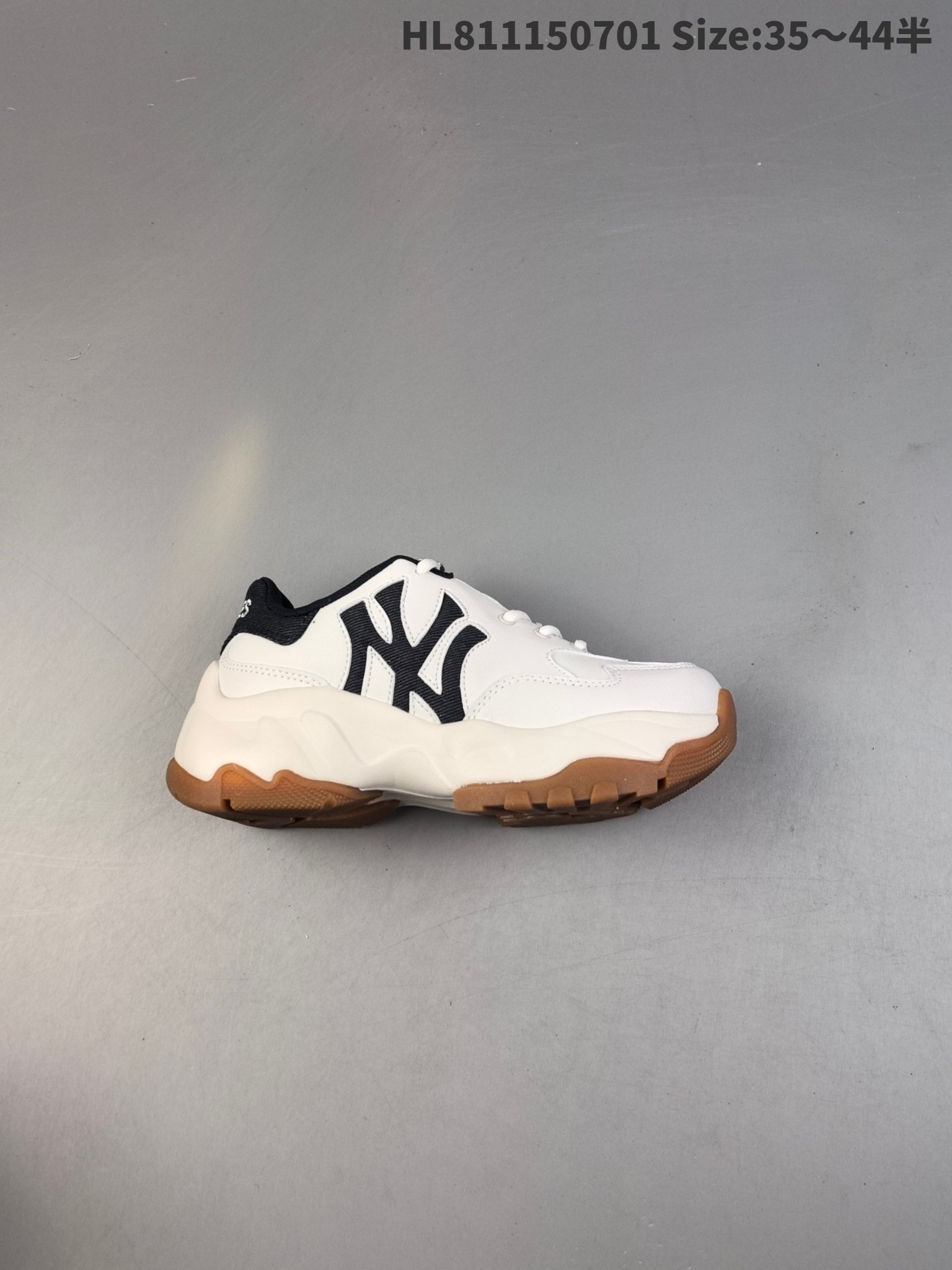 MLB Bigball Chunky Curve Sneakers White/Black