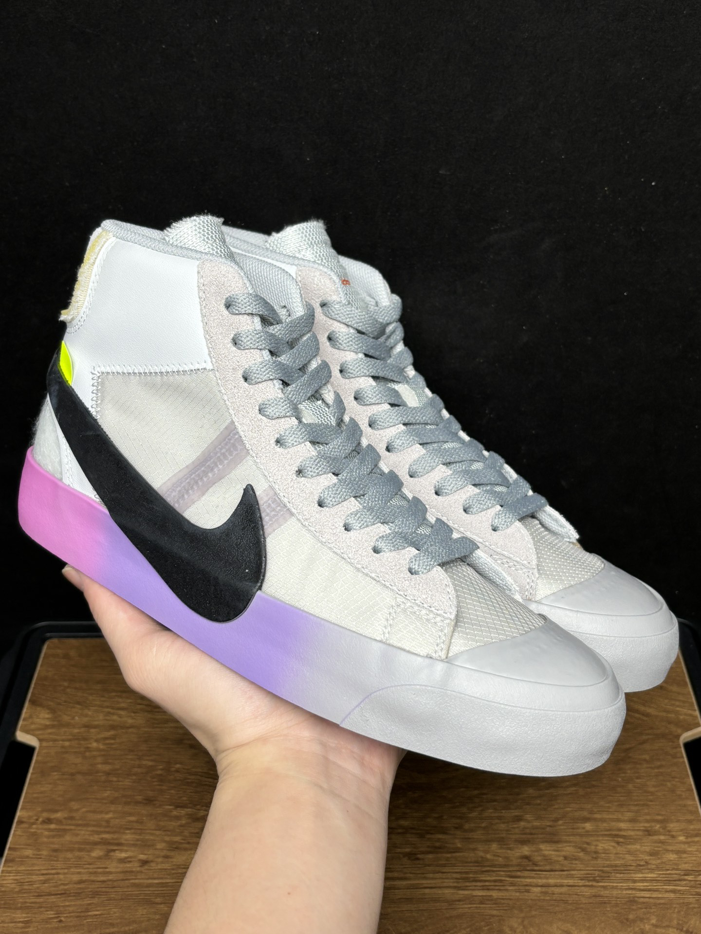 Off-White x Nike Blazer Mid OW Sneakers Multicolor