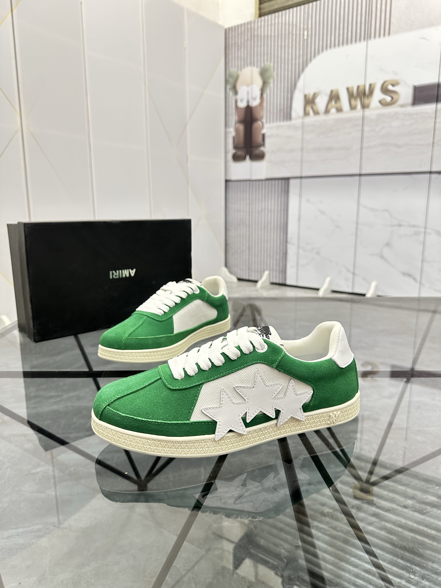 Amiri Star Low Sneakers Green