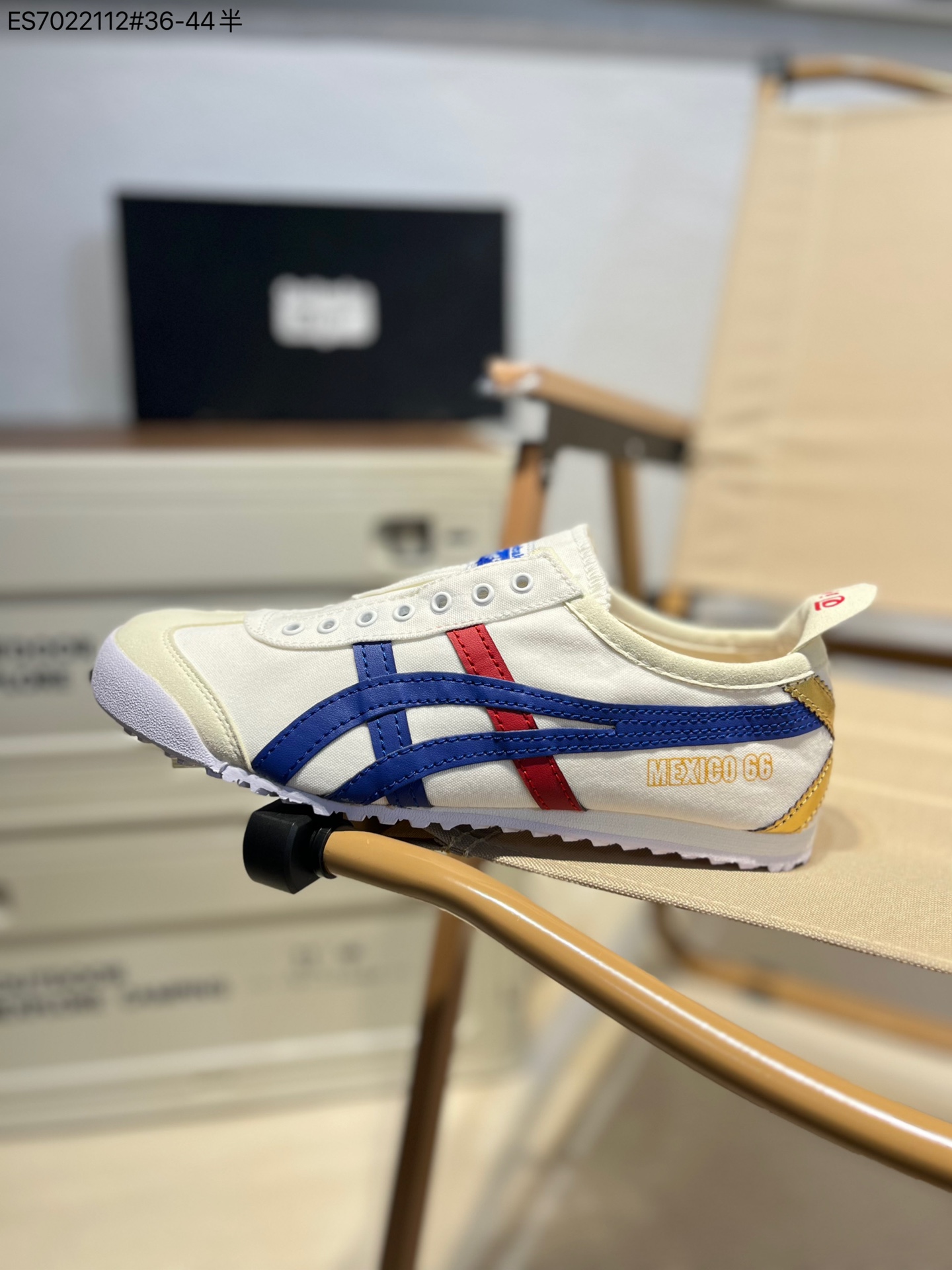 Asics Onitsuka Tiger Mexico 66 Slip-On Canvas Shoes Multicolor