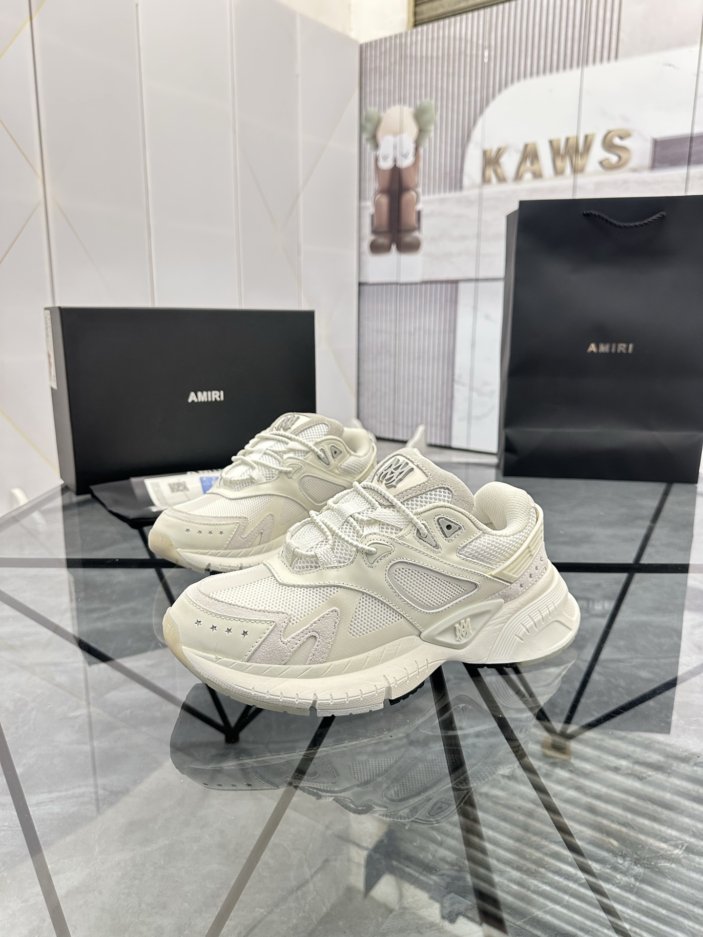 AMIRI Low-Top Casual Sneaker White