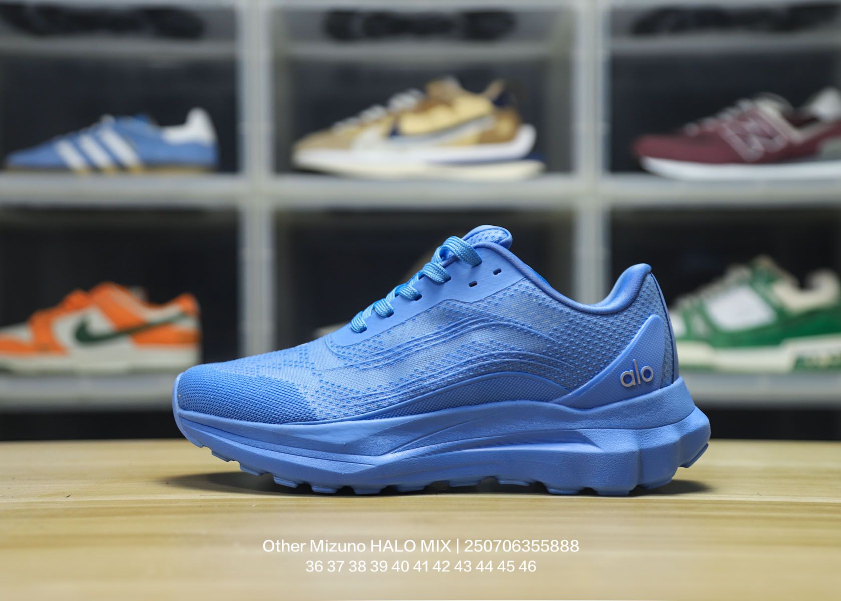 Mizuno HALO MIX Wave Runner Shoes Blue