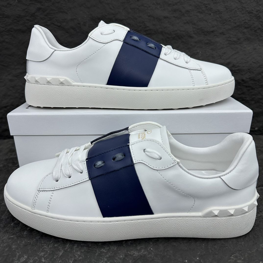 Valentino VLTN Strap Sneakers White/Navy