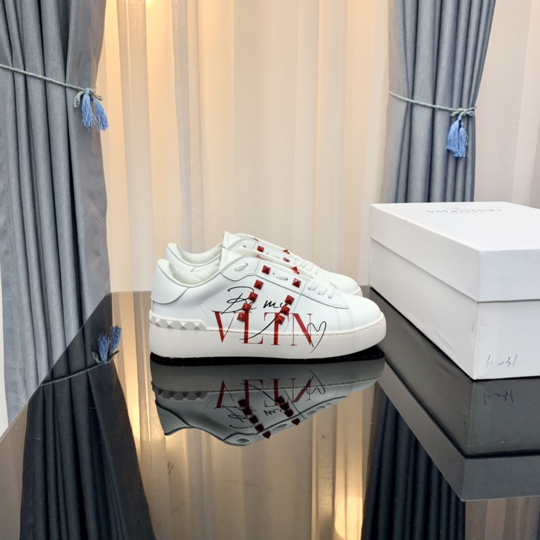 Valentino VLTN Studded Sneakers White