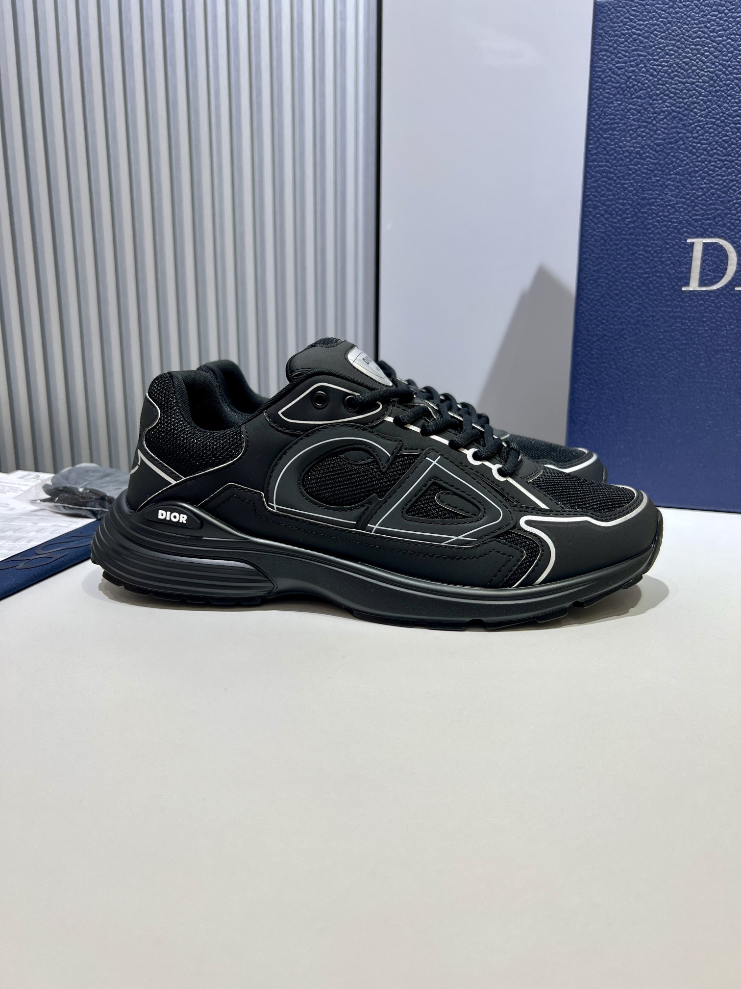Dior B30 Low-Top Sneakers Black