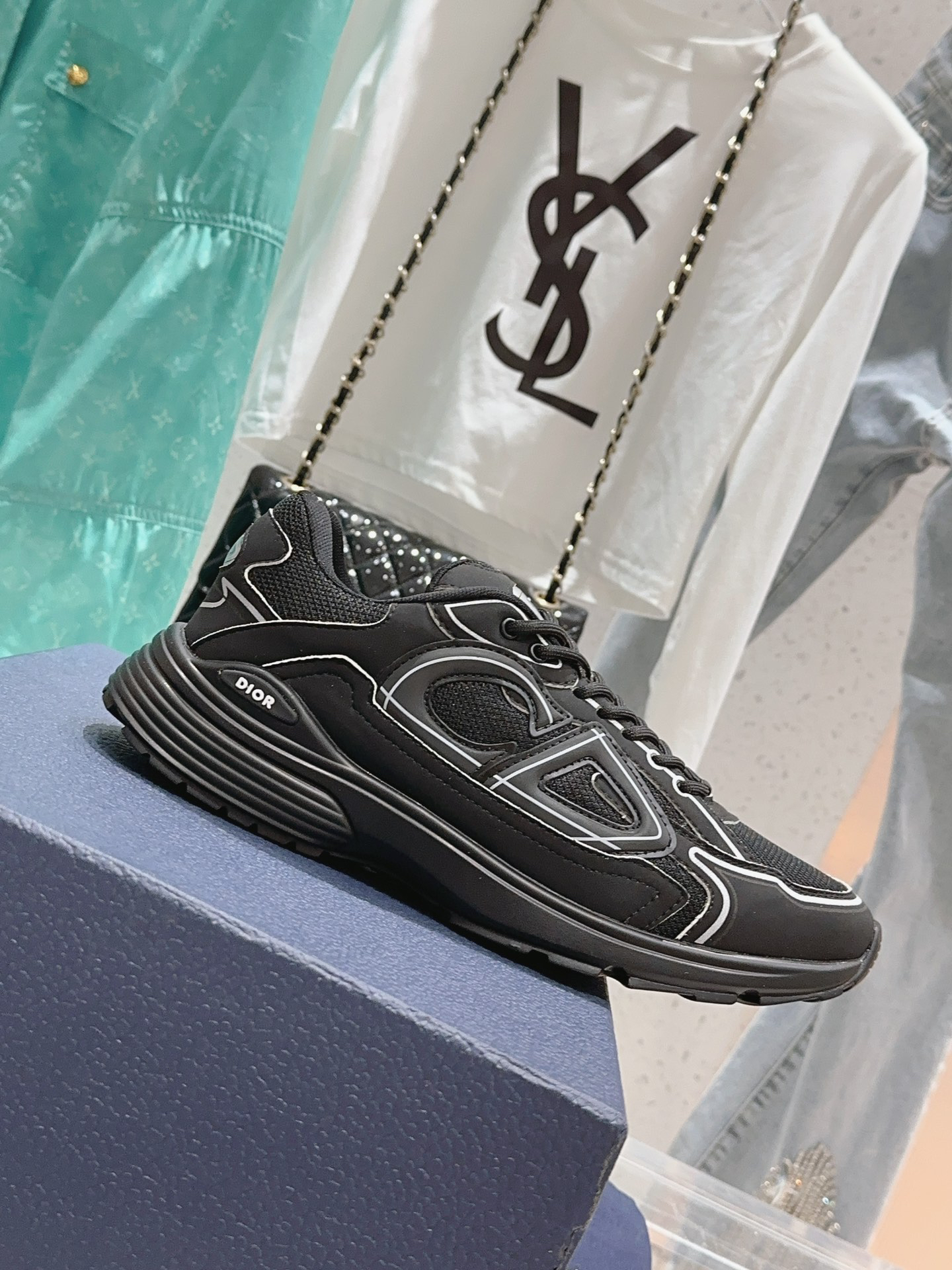 Dior B30 Mesh Sneakers Black