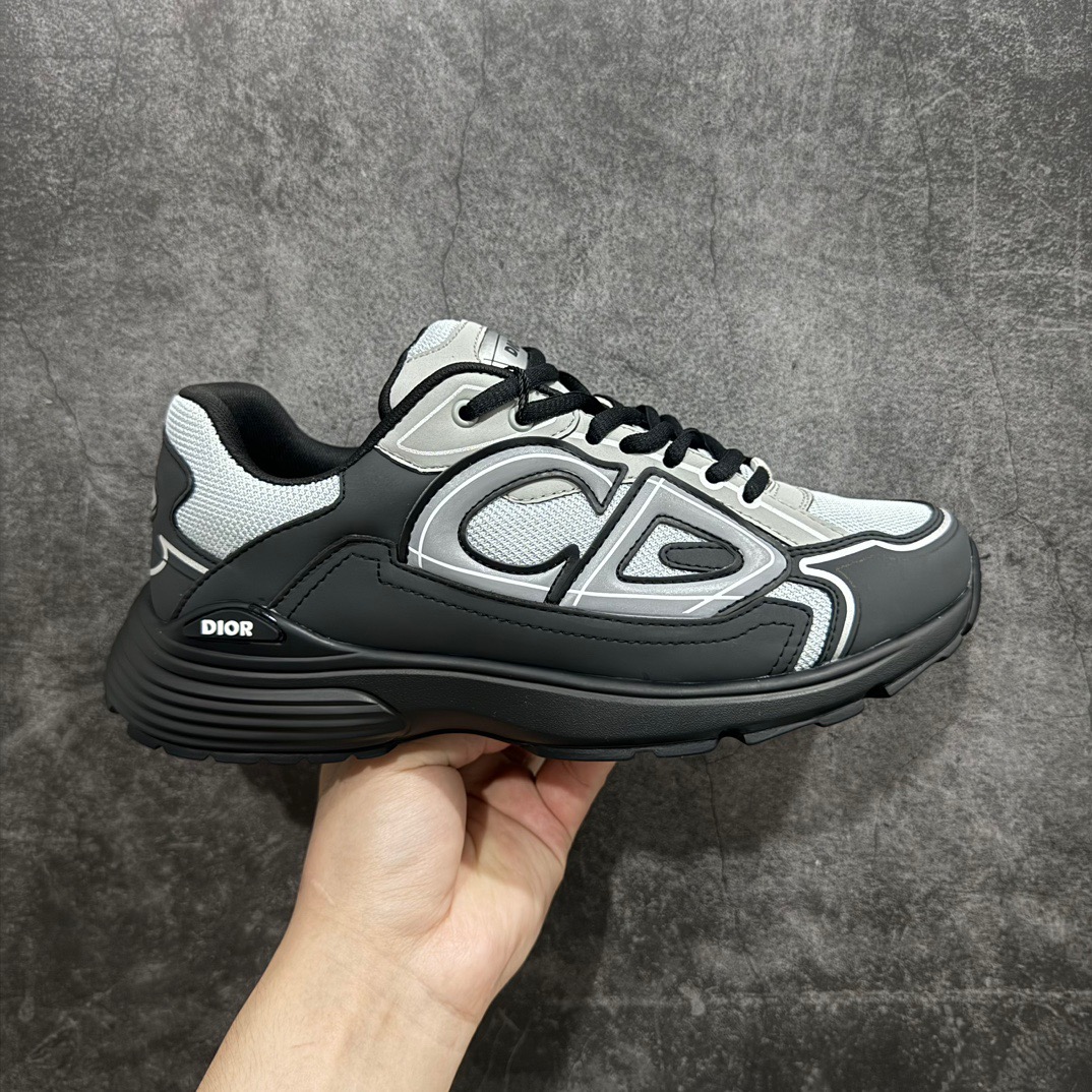 Dior B30 Chunky Sneakers Black/Gray