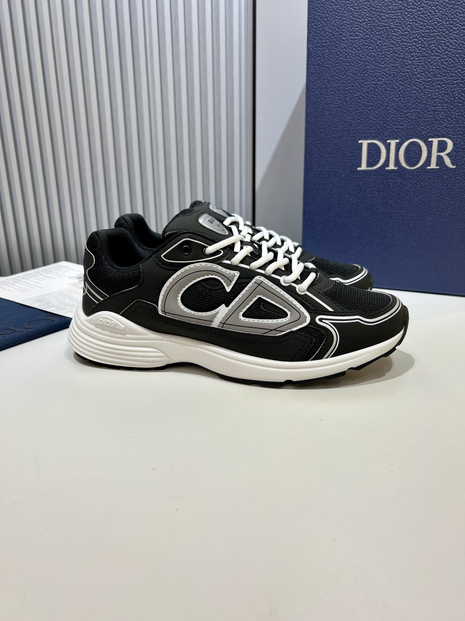 Dior B30 Low-Top Sneaker Black