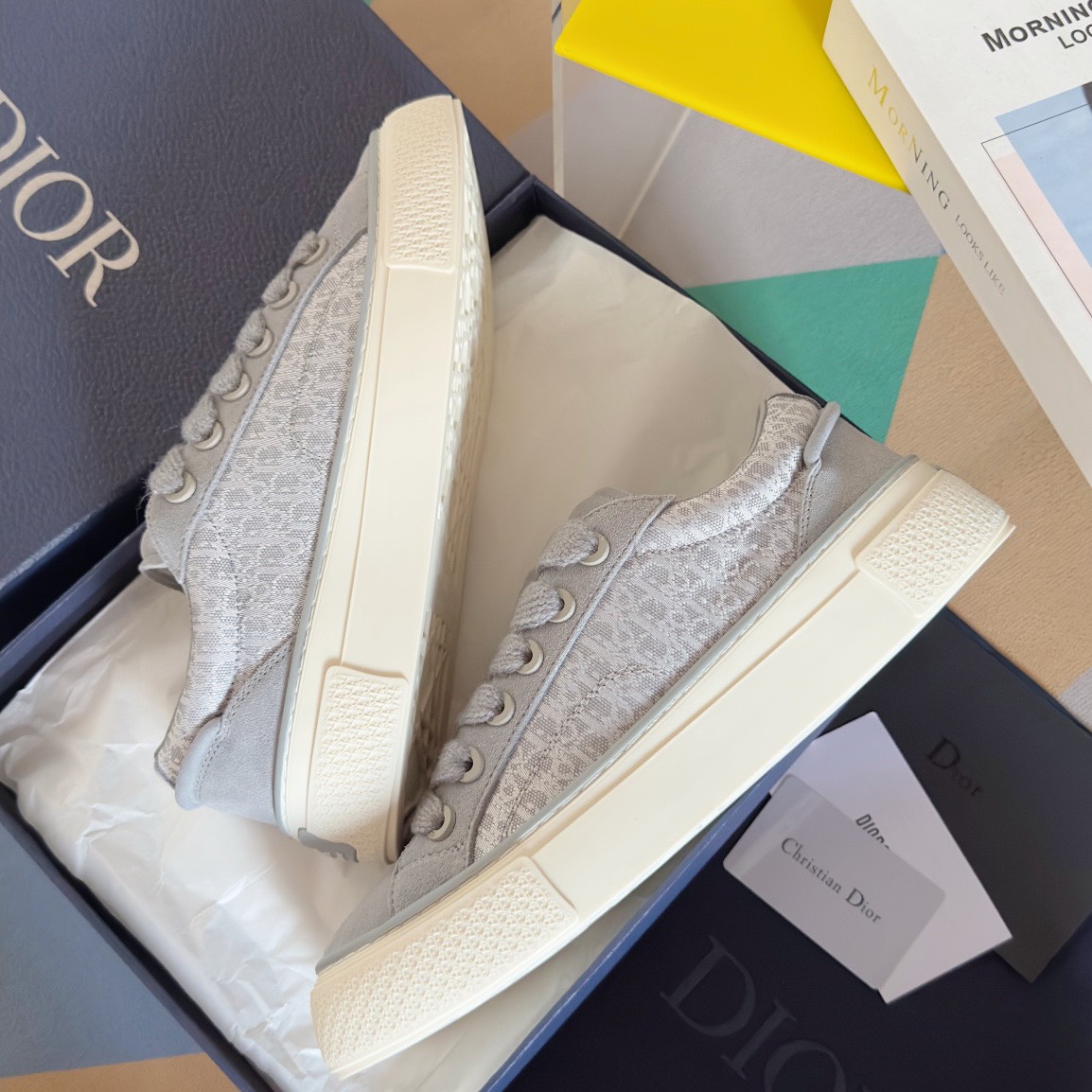 Dior B33 Oblique Sneakers Grey