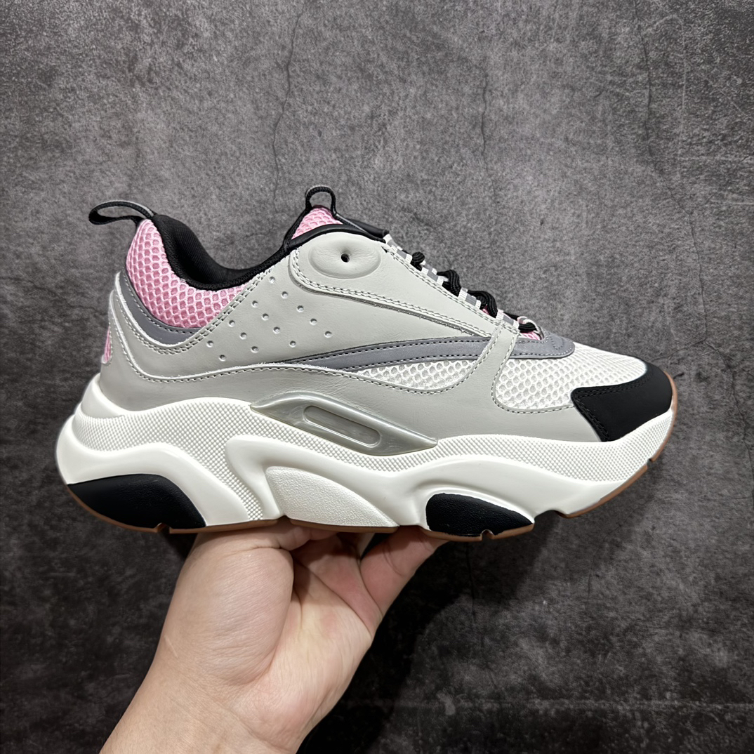 Dior B22 Chunky Runner Sneakers Pink