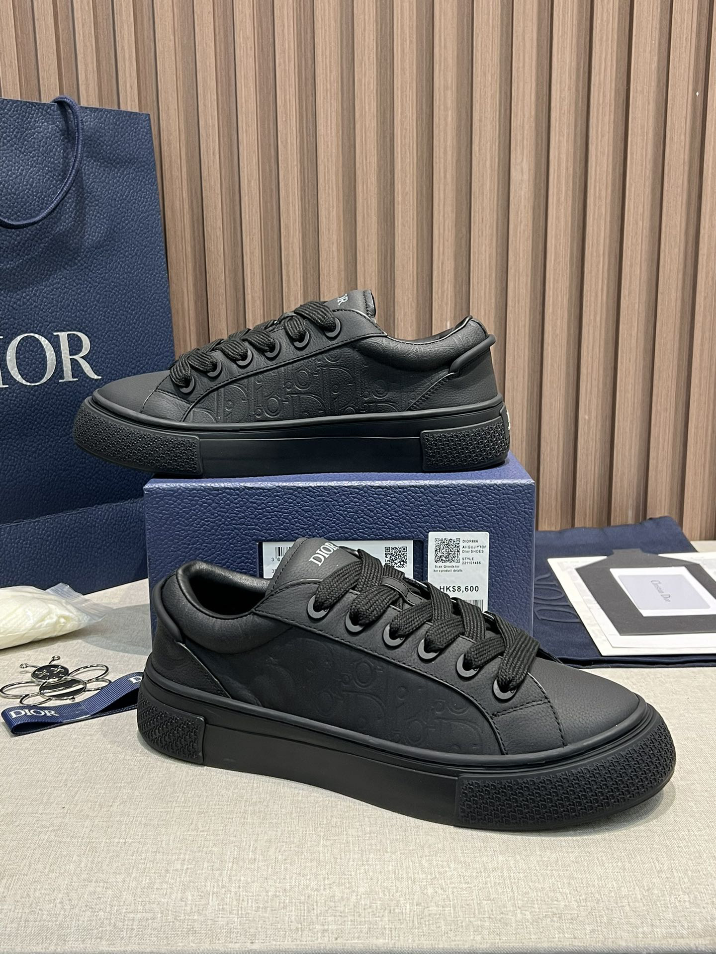 Dior B33 Oblique Sneaker Black