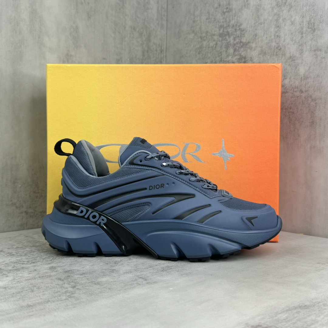 Dior B44 Mesh Runner Sneakers Blue