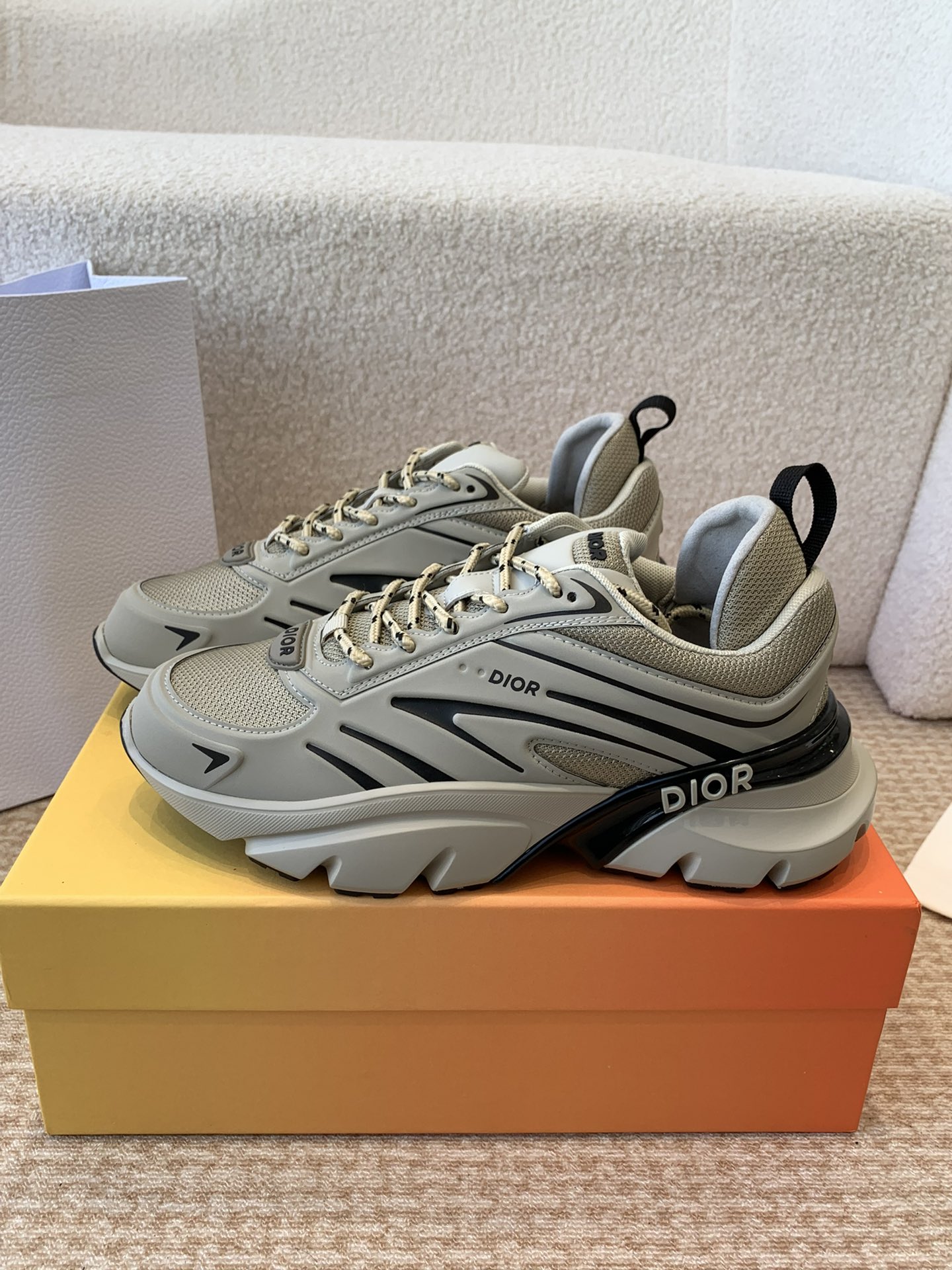 Dior B44 Blade Runner Sneakers Beige