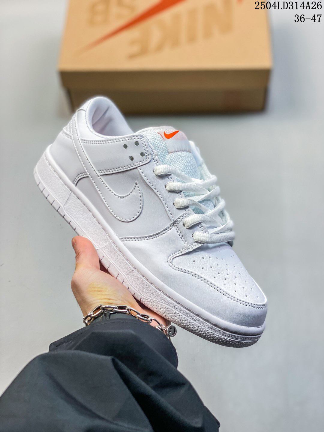 Nike SB Dunk Low Pro Skate Shoes White
