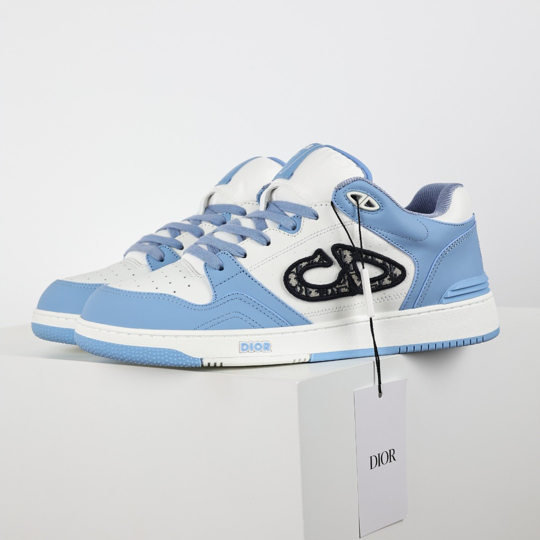 Dior B57 Mid-Top Sneakers Blue