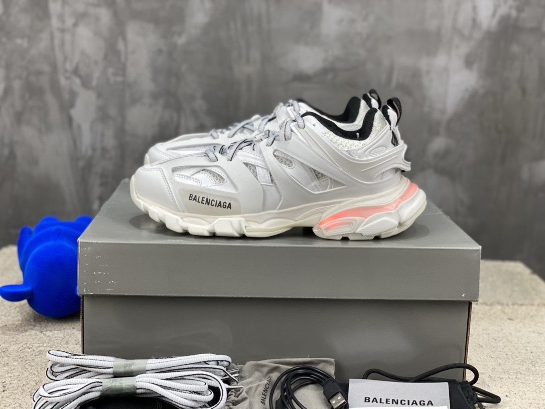 Balenciaga Track LED Trainer White