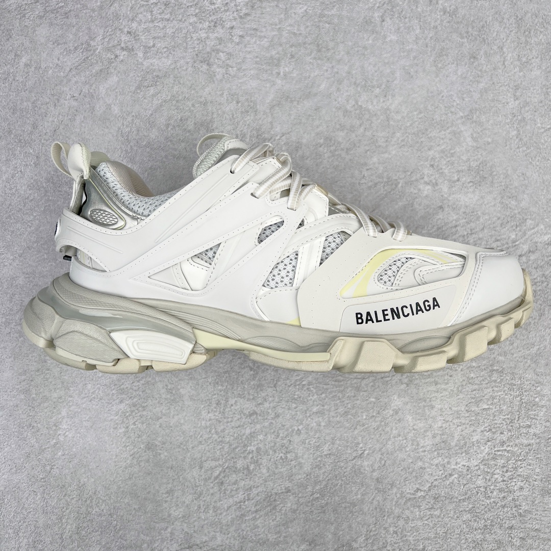 Balenciaga Track LED Trainers White