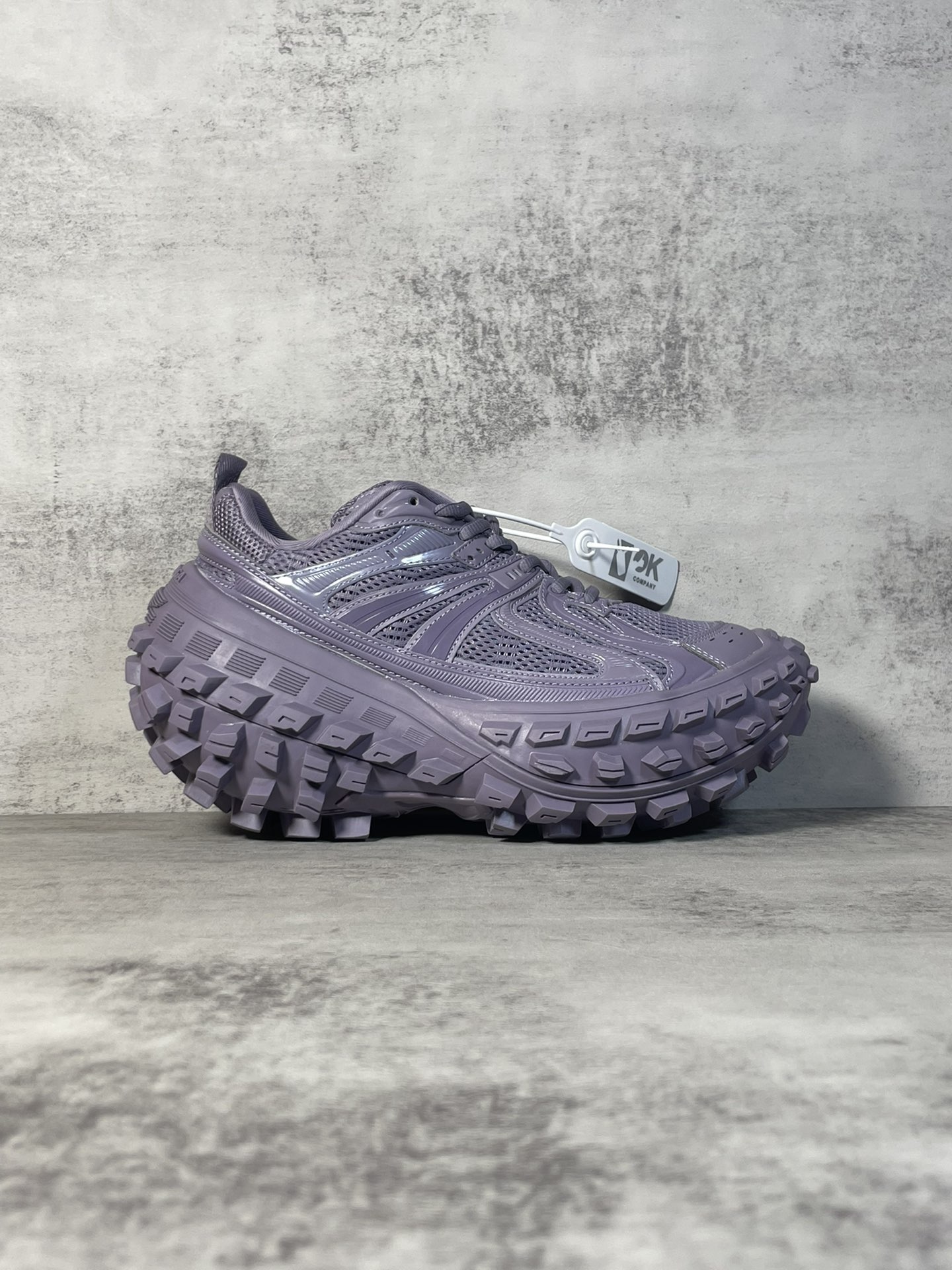 Balenciaga Defender Platform Sneakers Purple