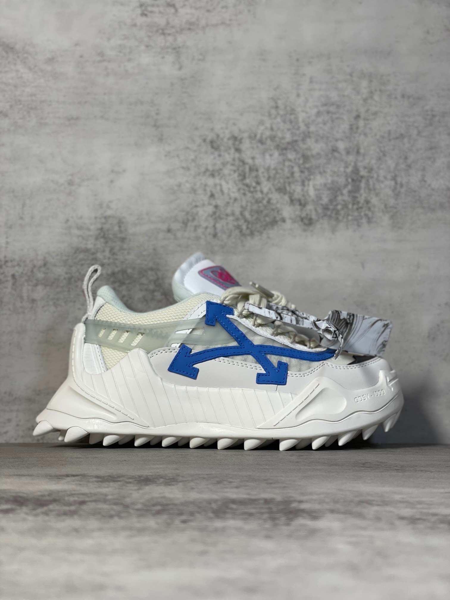 Off-White ODSY-1000 Chunky Sneakers White/Blue