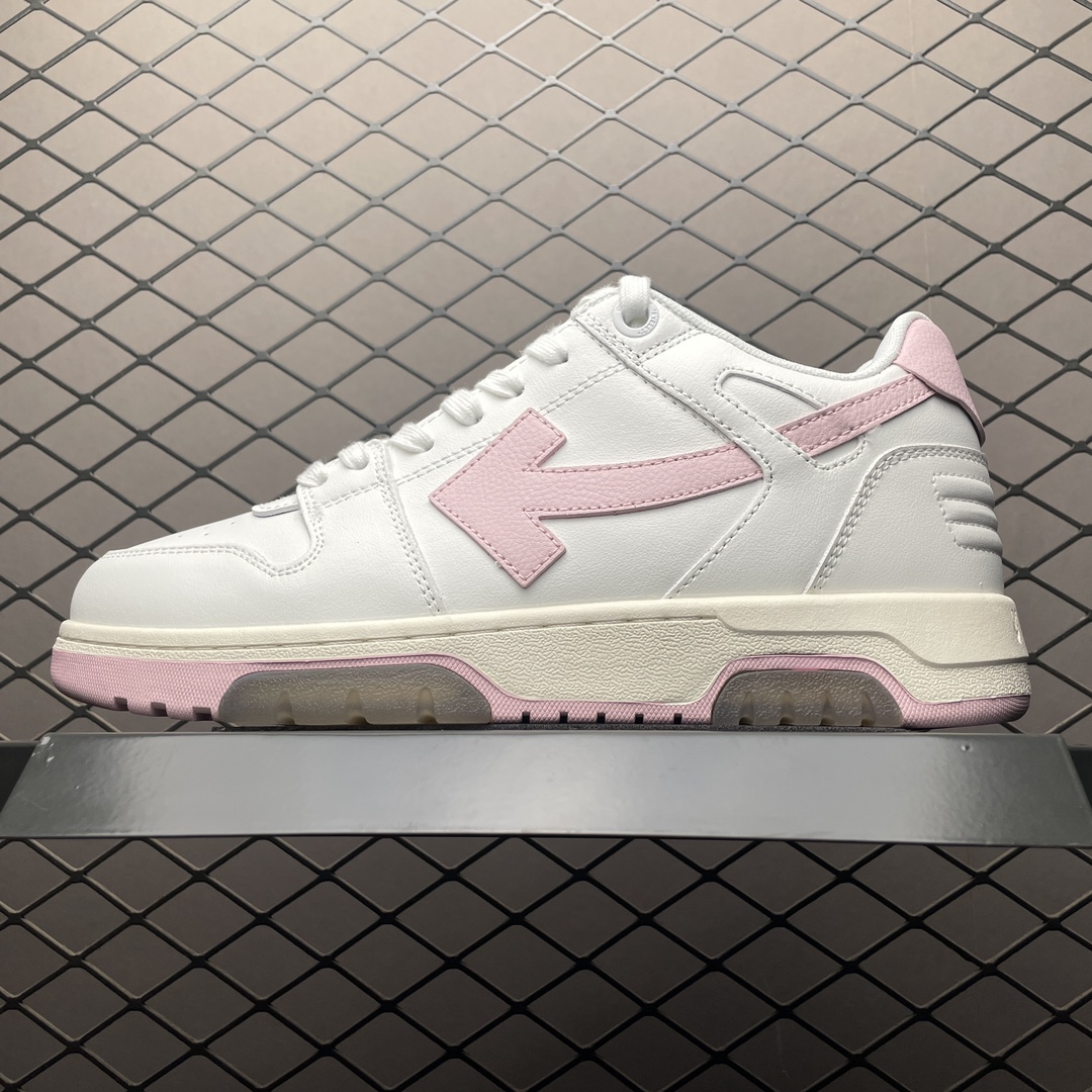 Off-White Out of Office Low Sneakers White Pink