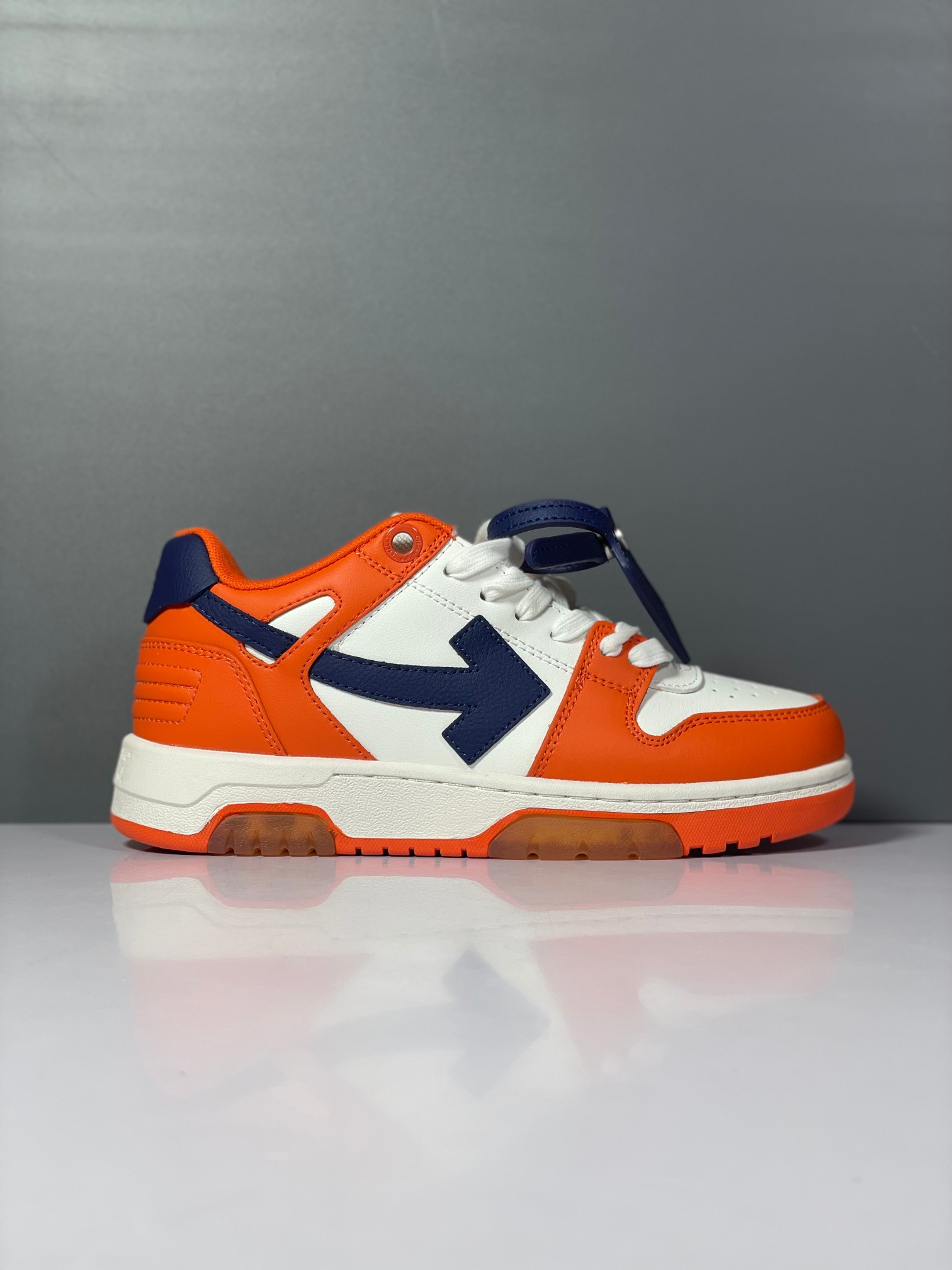 Off-White Out Of Office Low Top Sneakers White/Orange/Navy