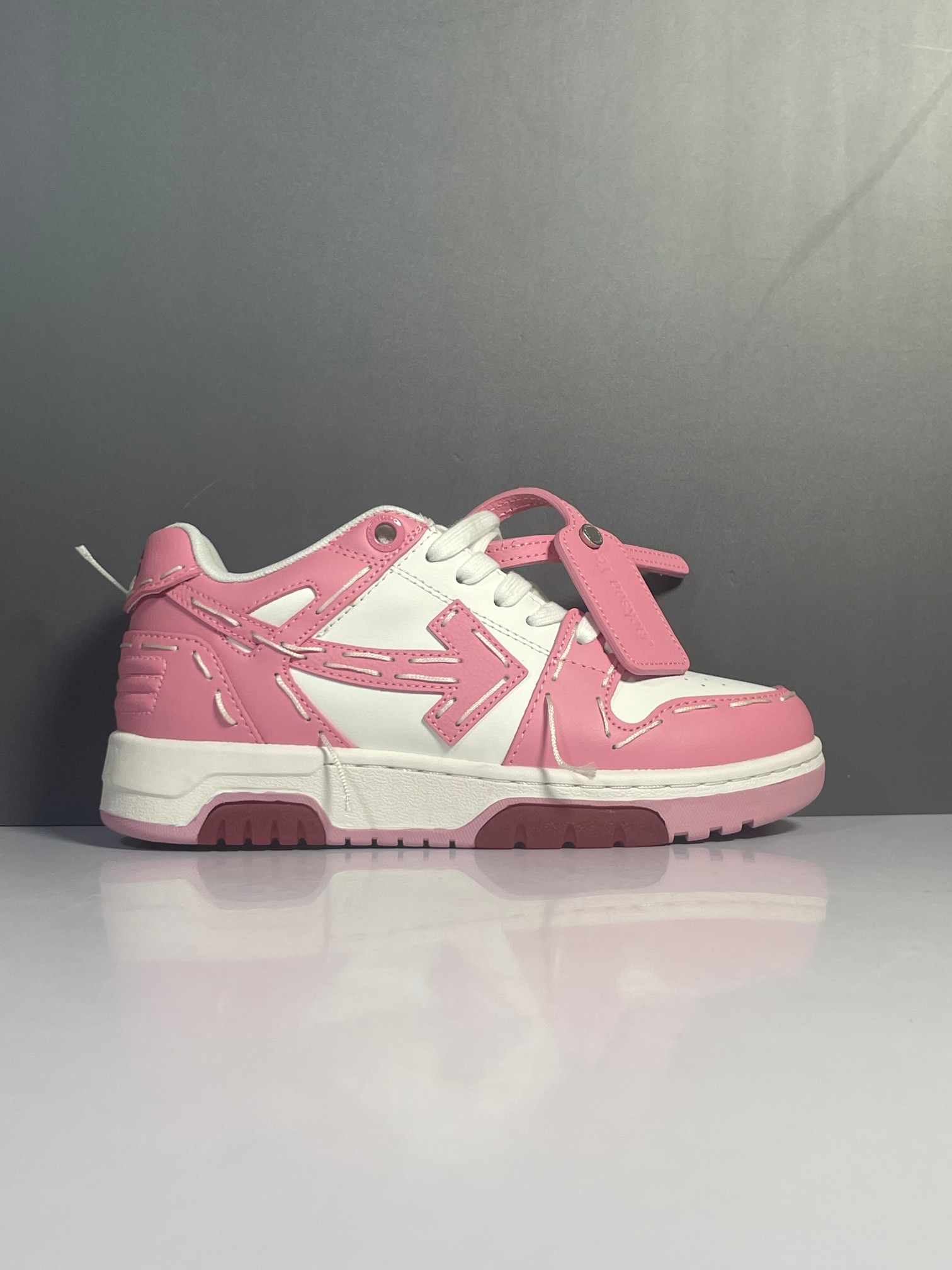Off-White Out Of Office Low Sneakers Pink/White