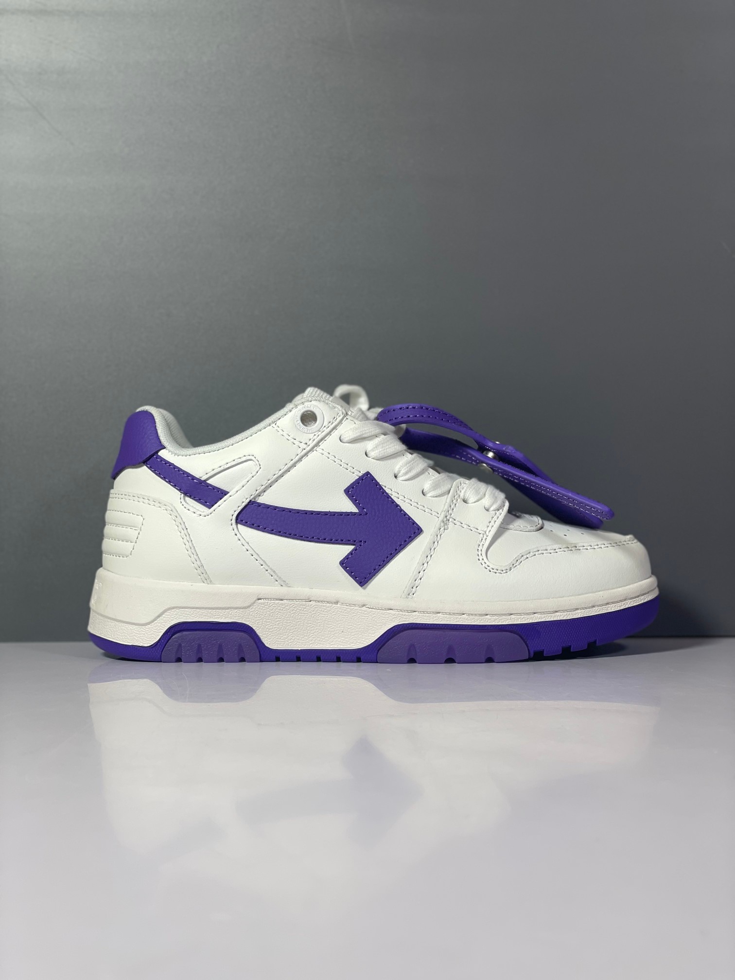 Off-White Out Of Office Low Sneakers White/Purple