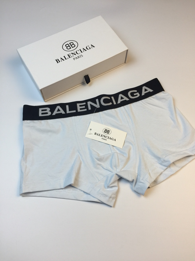 Balenciaga 3-Pack Modal Boxer Briefs Multicolor