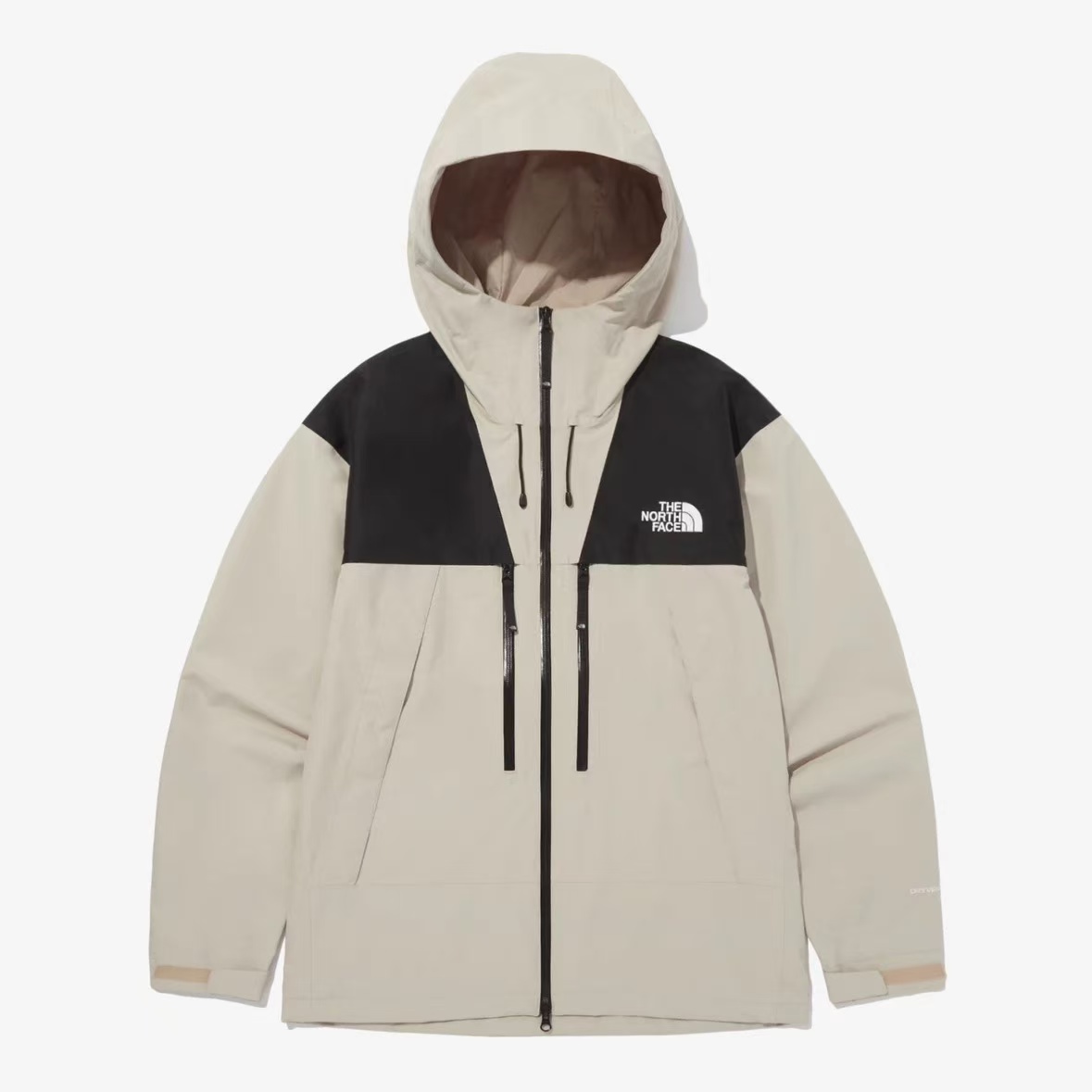 The North Face Hooded Jacket Khaki/Black