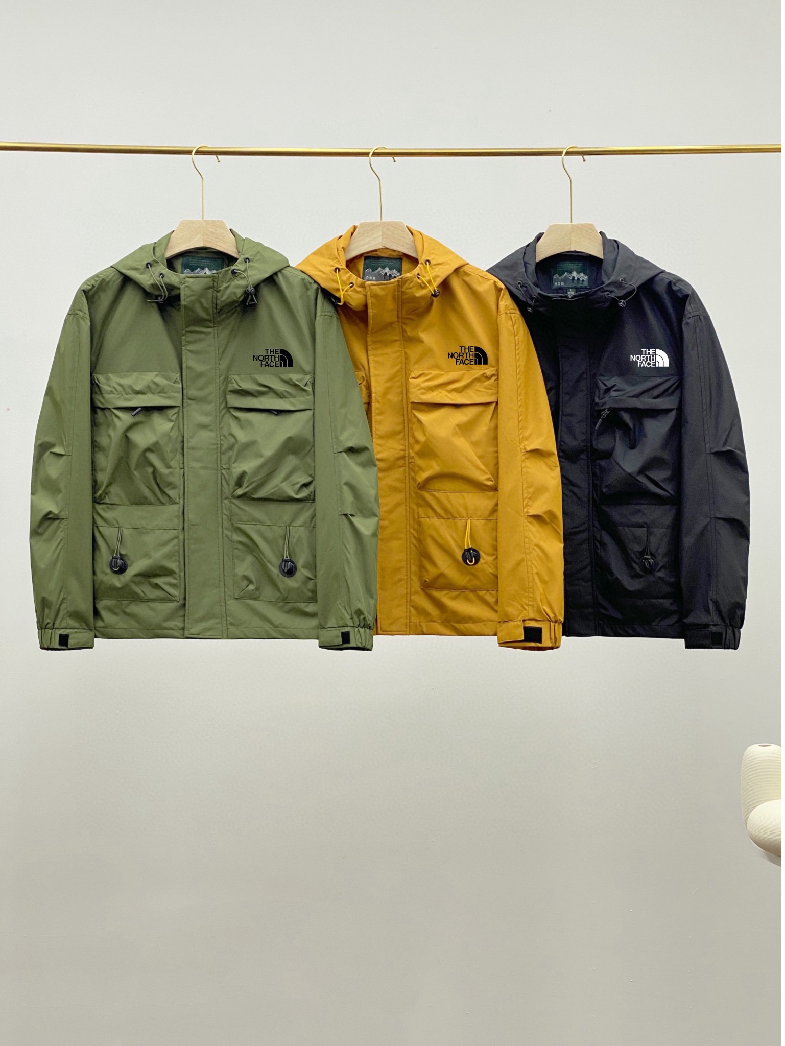 The North Face Utility Hooded Shell Jacket Multicolor