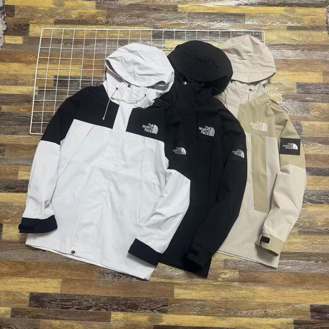 The North Face Hooded Windproof Jacket Multicolor