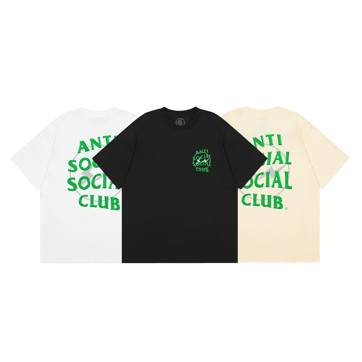 Anti Social Social Club Fragment Tee Black