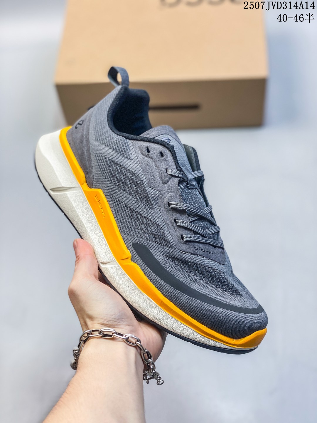 Ecco Biom 2.2 Breathable Runner Gray/Orange