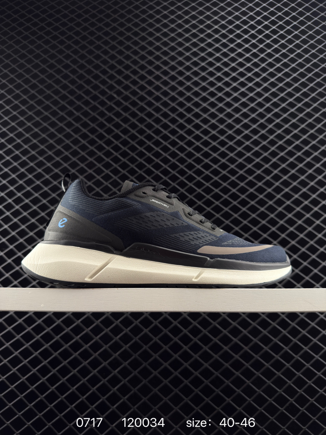 ECCO GripComfort Casual Sneakers Navy