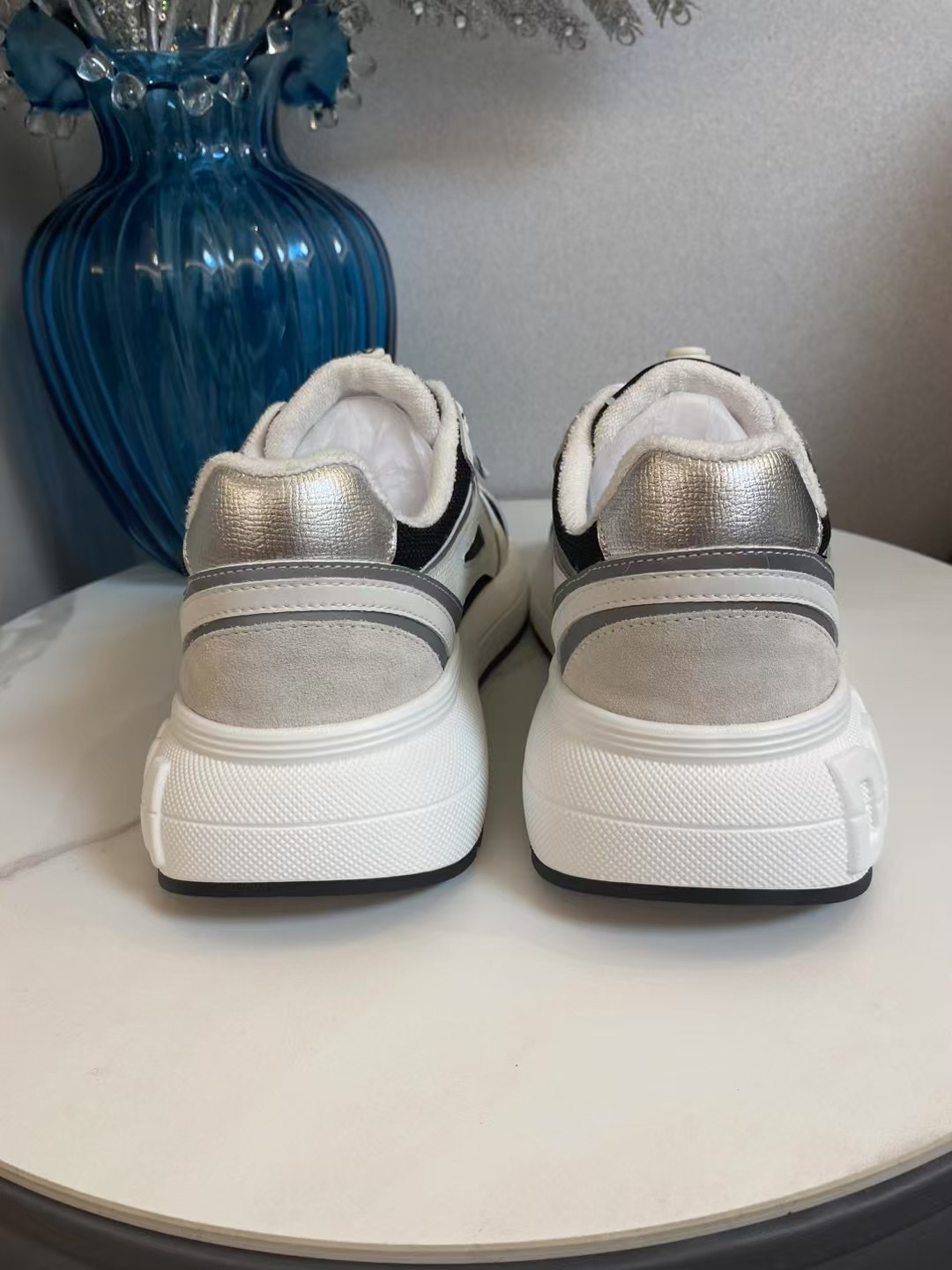 Dolce & Gabbana Mesh Sneakers Multi-Color