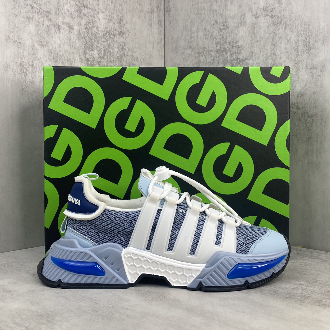 Dolce & Gabbana Dad Sneakers Blue