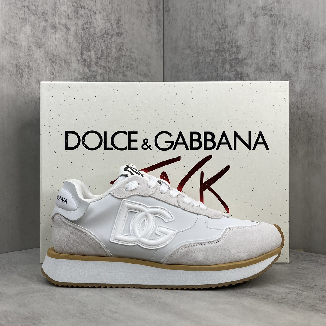 Dolce & Gabbana DG Low-Top Dad Sneakers White