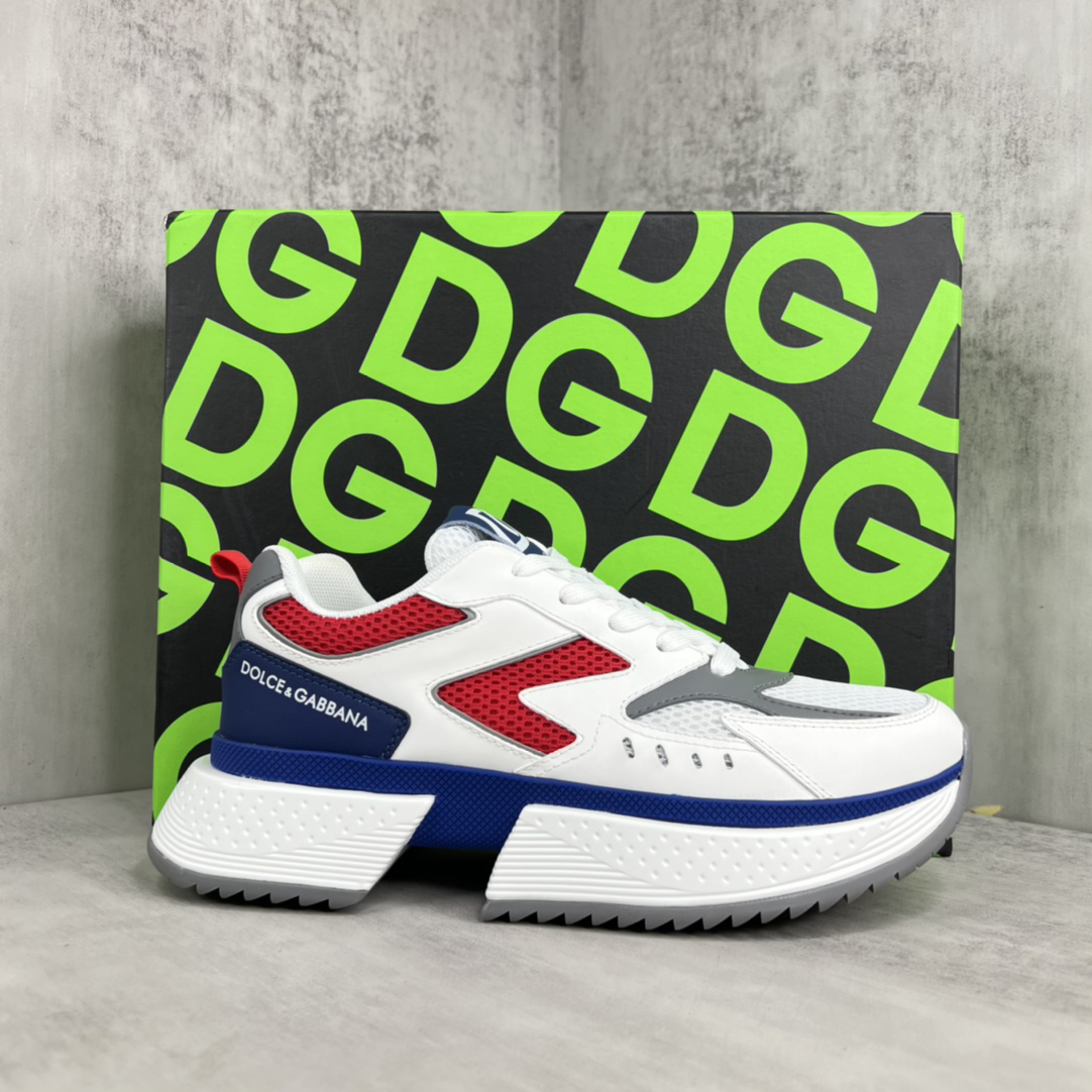 Dolce & Gabbana Daymaster Platform Sneakers Multi-Color