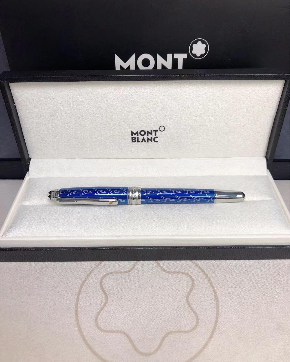 Montblanc Meisterstuck 163 Ballpoint Pen Blue