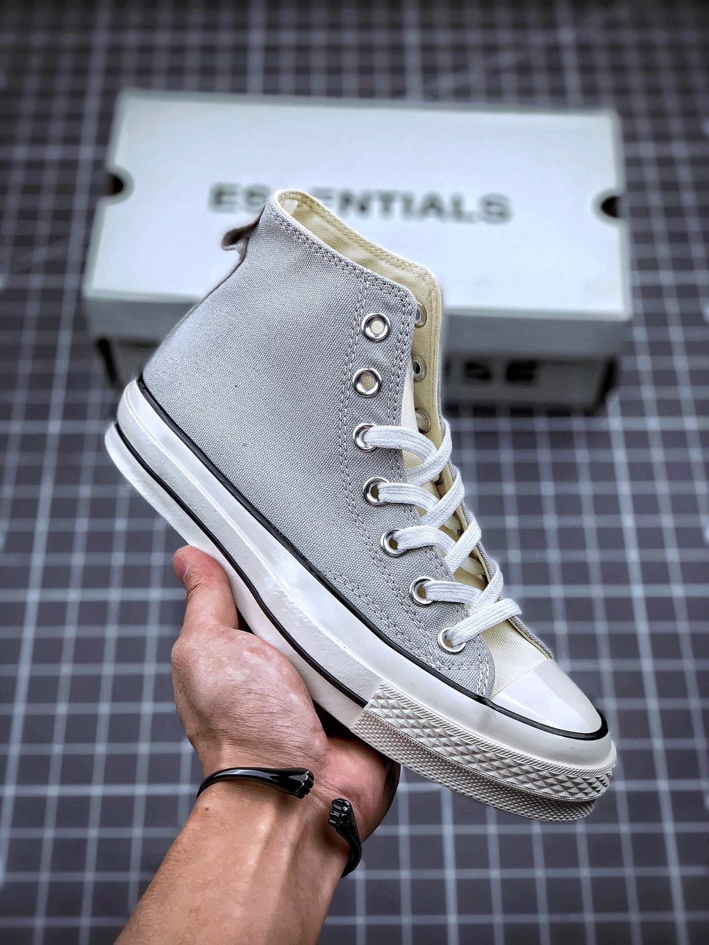 Essentials x Converse Chuck 70 Hi Grey