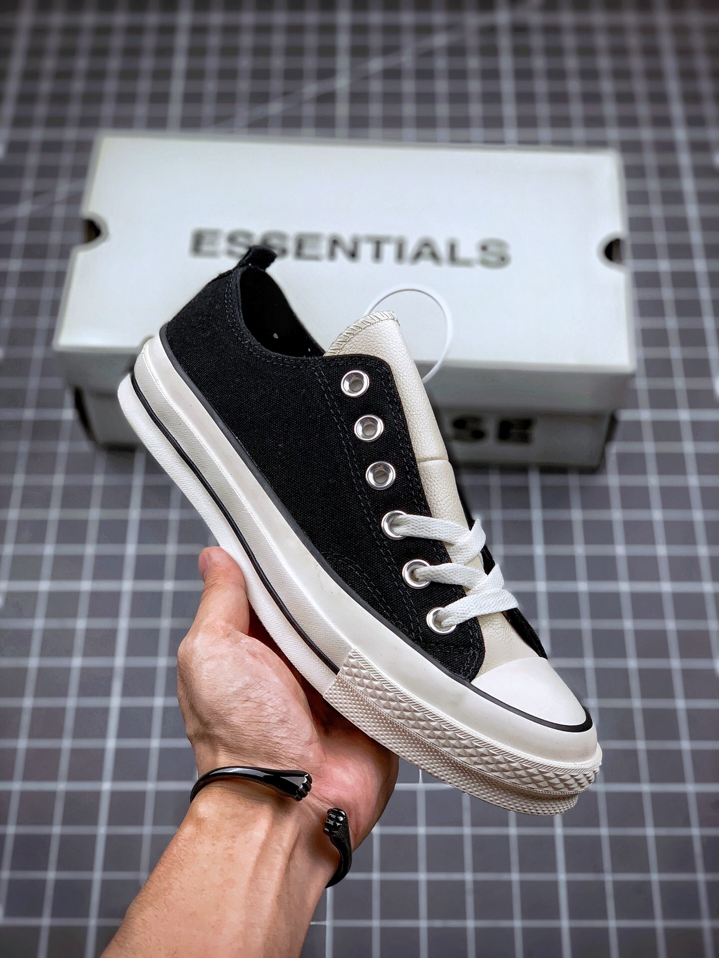 Essentials x Converse Chuck 70 Low Black